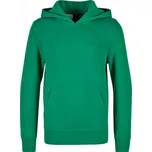 Dětská teplá mikina klokanka s velkou kapsou Build Your Brand 300g/m Barva: zelená mořská, Velikost: 110/116 BY117