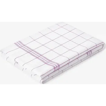 Utěrka Kuchyňská bavlněná utěrka - Fialové proužky 45 x 70 cm