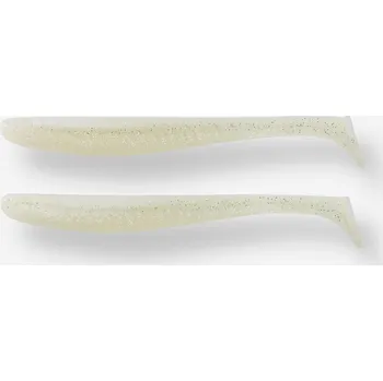 Nástraha CAPERLAN Nástraha shad na rybolov štik s atraktantem Yubari Fat Shad 20 cm 8" BÍLÁ