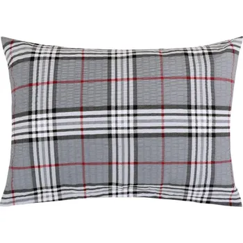 Povlak na polštářek Povláček krepový Šedá 80/899 - 40x60 cm