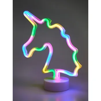 Dekorativní svítidlo Sinsay - Dekorativní LED lampa ve tvaru jednorožce - vícebarevná - 146IK-MLC - 146IK-MLC-ONE