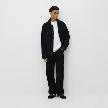 Reserved - Džíny loose se sepraným efektem - černý - 2149W-99J - 2149W-99J-28