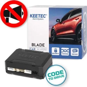 Zabzepeční vozidel Autoalarm do auta s připojením na CAN BUS, KEETEC BLADE BASIC