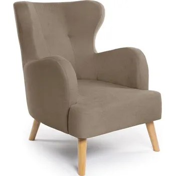 Křeslo Béžové křeslo ušák Noemye – Bonami Selection ID_1672360