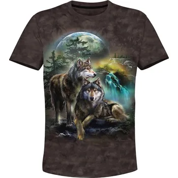 Pánské tričko tricko pozor vlci velikost: 7XL - šířka 73 cm, délka 80 cm