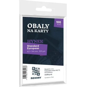 Příslušenství ke karetním hrám Obaly na karty: Hynek (Standard European) 62 x 94 mm