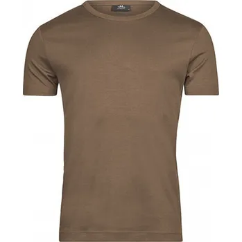 Pánské tričko Tee Jays Vysokogramážové pevné pánské slim-fit triko Interlock 220 g/m Barva: Wood, Velikost: 3XL TJ520