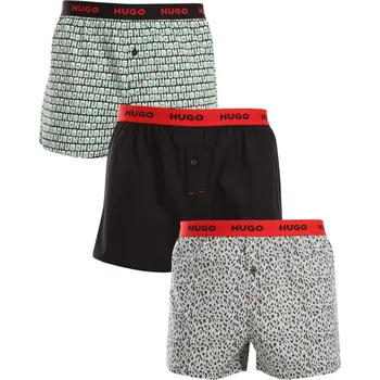 Pánské spodní prádlo hugo Pánské trenky trunk triple pack 972