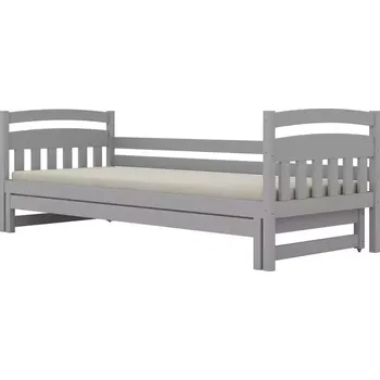 Ložnicová sestava Postel Tosia přistýlka 80x200 šedá