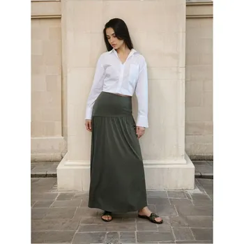 Dámská sukně Sinsay - Maxi sukně - zelená - 263GZ-78X - 263GZ-78X-XL