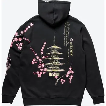 Pánská mikina dgk Pánská mikina haiku hoodie black
