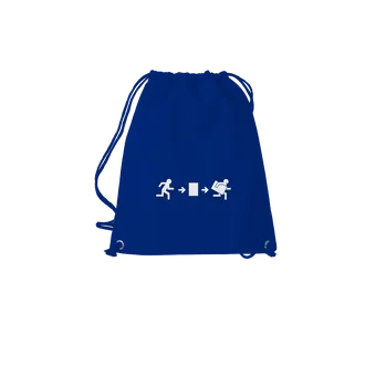 Sportovní vak Bastard Únik po česku vak Royal Blue Mal