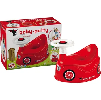 Big Nočník s volantem Červené auto