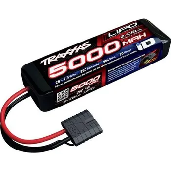 RC vybavení Traxxas 2842X akupack Li-Pol (modelářství), 7.4 V, 5000 mAh, články 2, 25 C, Softcase, Traxxas iD