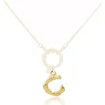 Přívěsek písmeno zlatý C