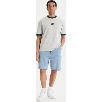 Pánské tričko DC Shoes T-Shirt The Score EDYKT03538 Šedá Regular Fit XXL