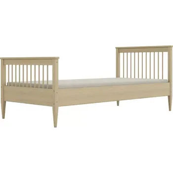 Ložnicová sestava Postel Emilia 90x200 přírodní, nelakovaná