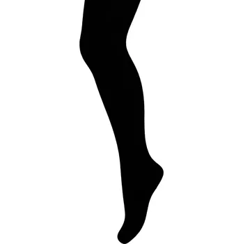 Dívčí oblečení MĚKKÁ BAVLNA - HLADKÉ PUNČOCHÁČE JARO/LÉTO 6-11 LET černá 140-146