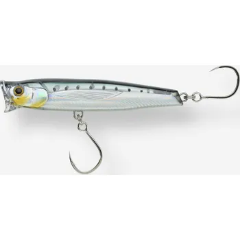 Nástraha CAPERLAN Popper na rybolov tuňáků Exofly Pop 150 F modrá sardinka MODRÁ