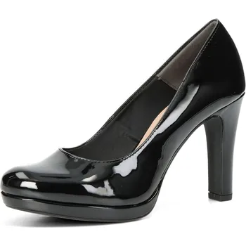 Dámské lodičky Tamaris dámské lakované lodičky - černé