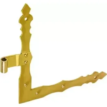 ZNO 350/13 rohový závěs 350x300x4,0 L+R žlutá (sada)