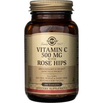Zdraví Solgar Vitamín C 500 mg se šípky - 100 tablet
