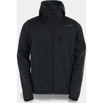 Pánská mikina FUNDANGO Pánský Svetr Fundango Ashford XL ČERNÁ|ŠEDÁ