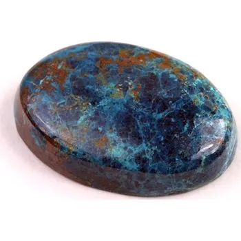 Přírodní kámen Kabošon Shattuckite č.7161 (26x18x6mm)