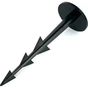 Hřebík Černý plastový kotvicí hřeb Pin - délka 10,5 cm - 50 ks - 85454721