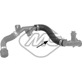 Motor automobilu Potrubí chladiva Metalcaucho 97786