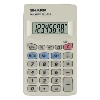 Kancelářská technika PLATINET SHARP CALCULATOR HANDHELD BOX EL233S SH-EL233S