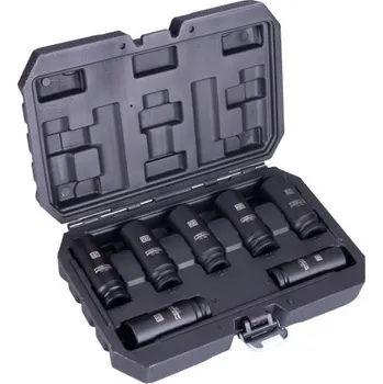 Sada úderových hlavic FESTA Industry prodloužených 1/2" Cr-Mo