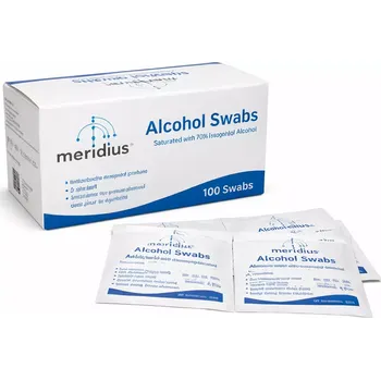 Dezinfekce Dezinfekční alkoholové tampony 70% IPA - 100 ks