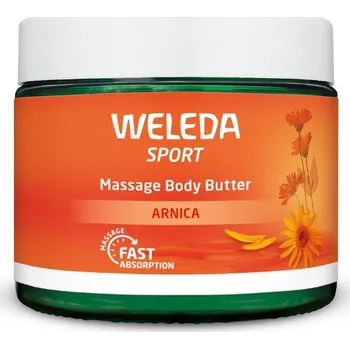 Masážní přípravek Weleda Arnikové masážní tělové máslo 150 ml
