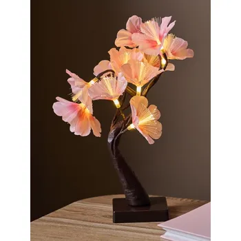 Lampička Sinsay - LED lampa ve tvaru stromu - pastelová růžová - 147IK-03X - 147IK-03X-ONE