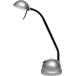 Ecolite Lampa stol. LED, 8W, 630lm, 4000K, stříbrná L460-LED/STR
