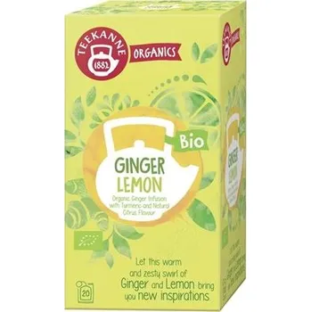 Čaj Byl.čaj Teekanne ORGANICS-bio,Ginger Lemon,20x1,8g