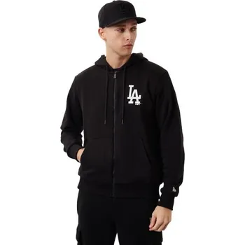 Pánská mikina Pánská mikina New Era MLB ESSENTIALS FZ HOODY LOSDOD XL Černá, Bílá