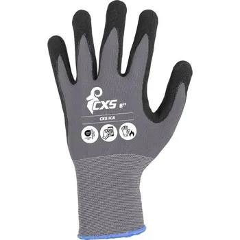 Pracovní rukavice CXS Rukavice ICA, máčené v nitrilu, vel. 07