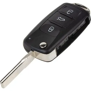 Auto elektroinstalace Náhradní klíč pro Škoda, VW, 3tl., 433MHz, 3T0 837 202H, 48VW077