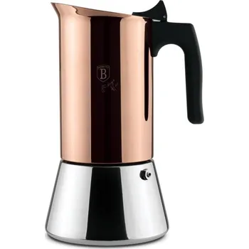 Moka konvice Berlingerhaus Konvice na espresso 9 šálků Rosegold Metallic Line