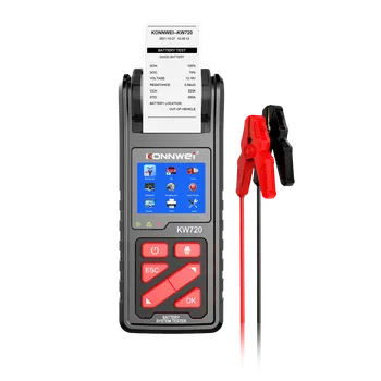 Auto-moto baterie Tester autobaterie Konnwei KW720
