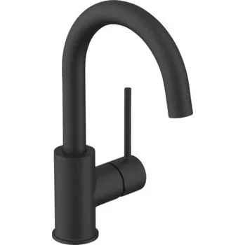 Vodovodní baterie Umyvadlová baterie páková AVITAL Clyde eco černá 119983