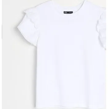 Sinsay - Bavlněné tričko - bílá - 596HC-00X - 596HC-00X-XL