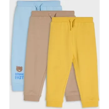 Oblečení a móda Sinsay - Sada 3&nbsp;tepláků jogger - modrá - 978CQ-05X - 978CQ-05X-74