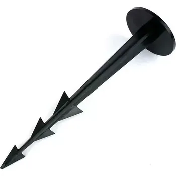 Hřebík Černý plastový kotvicí hřeb Pin - délka 13 cm - 84741045