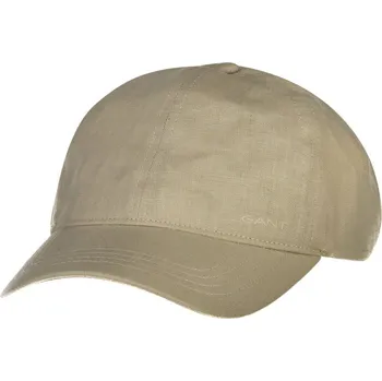 Kšiltovka KŠILTOVKA GANT LINEN CAP OAT BEIGE