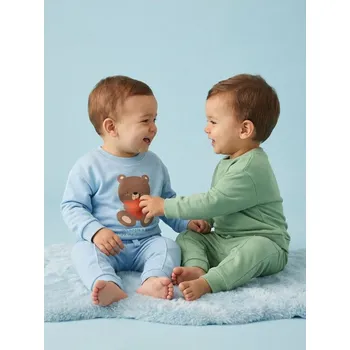 Chlapecká mikina Sinsay - Sada 2&nbsp;mikin - modrá - 032HH-05X - 032HH-05X-98