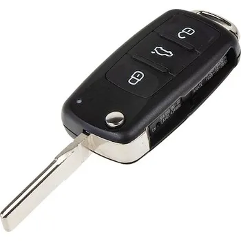 Auto elektroinstalace Náhradní klíč pro Škoda, VW, Seat, 3tl., 433MHz, 7N5 837 202H, 48VW076