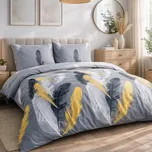 SATÉNOVÉ POVLEČENÍ SATYNLOVE 200X220 CM, 2KS 70X80 CM VZOROVANÉ